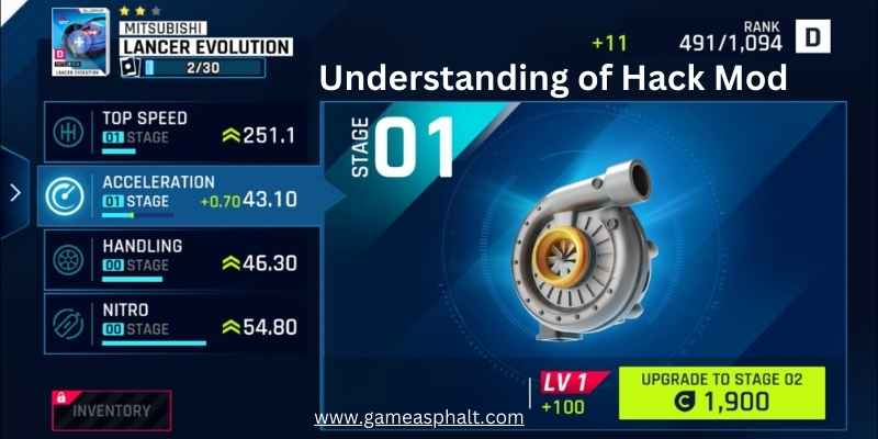 understanding of hack of asphalt 9 mod apk