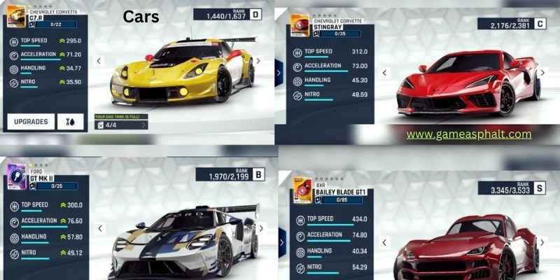 Races car in asphalt 9 free use