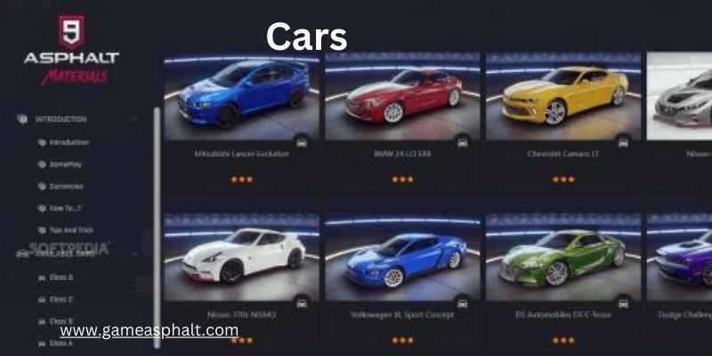 unlimited cars of asphalt 9 mod apk