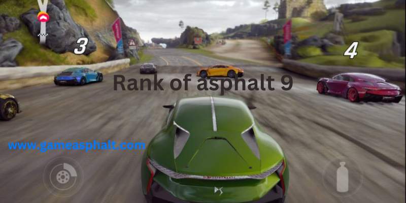 rank pattern in race of asphalt 9
